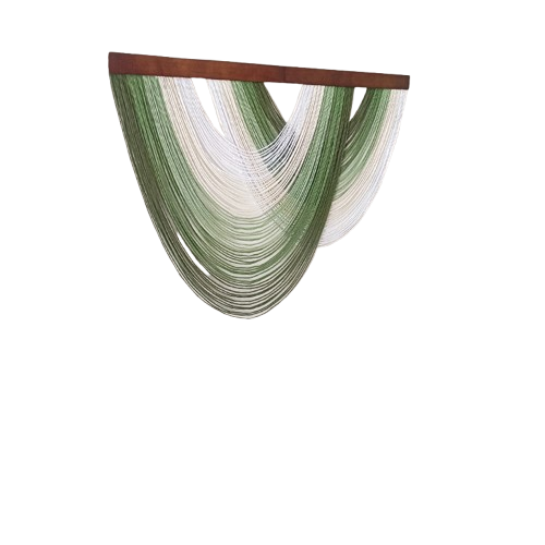 Nordic Arc Cotton Woven Wall Hanging Tapestry Boho Home Decor
